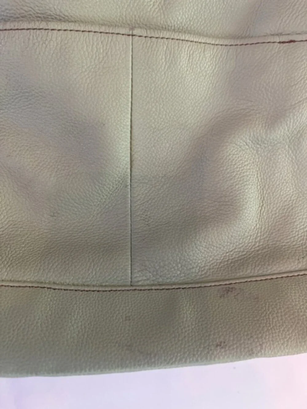 TIGNANELLO | Mint Green Pebbled Leather Handbag Purse Hobostyle